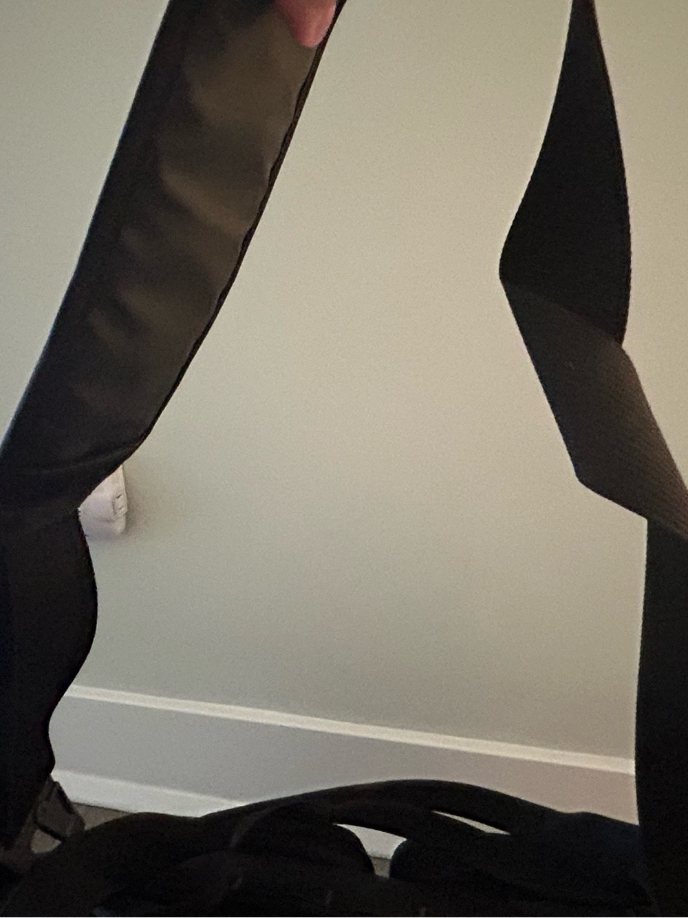 Black Travel Bag with Dual Front Pockets - Picture 7 of 11